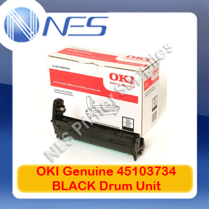 OKI Genuine 45103734 BLACK Imaging Drum Unit for C911/C931/C941/C911dn (40K Pgs)